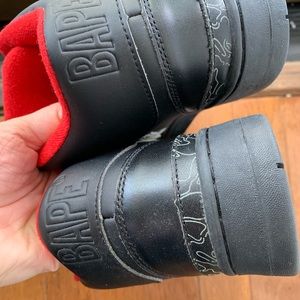 Bape cloud STA GITD/AP 1B30-291-005,US5.5, black